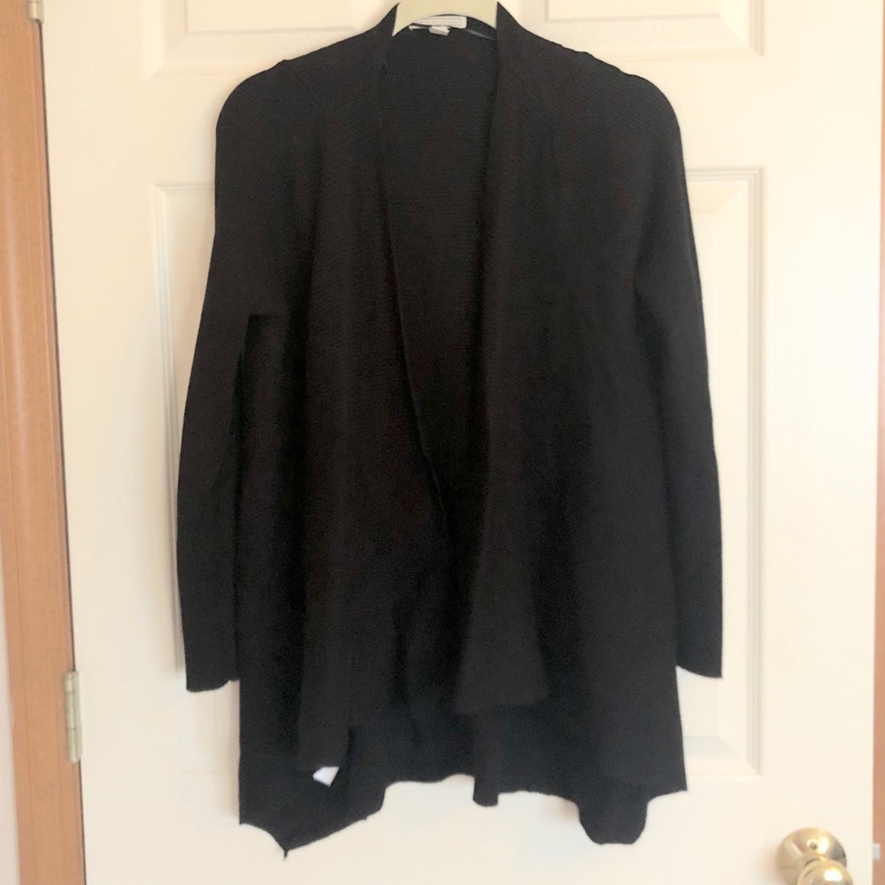 Long Black Cardigan